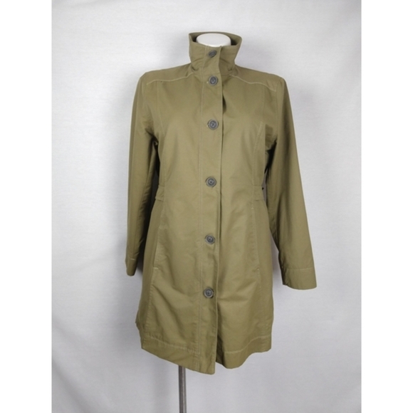 Eddie Bauer 3/4 Trench coat - Picture 2 of 10